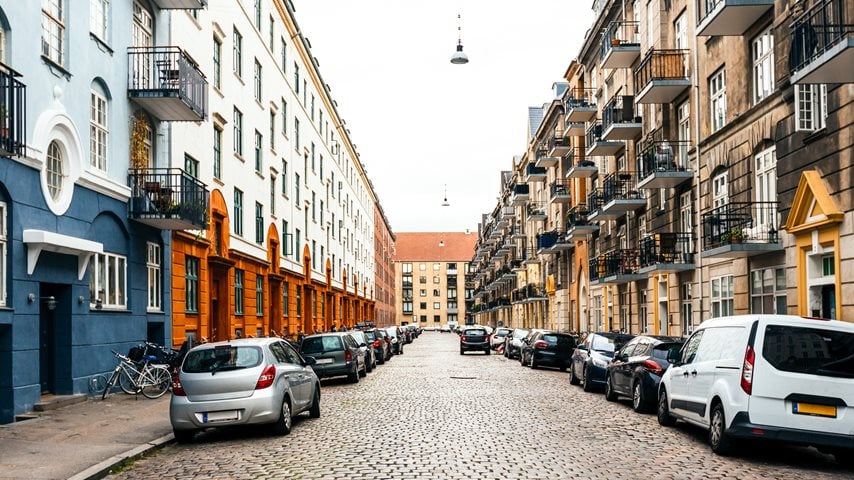 Billeder lejligheder og brosten